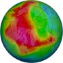 Arctic Ozone 1990-02-12